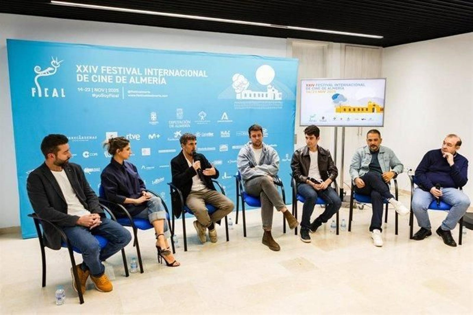 Presentación del largometraje en Fical.