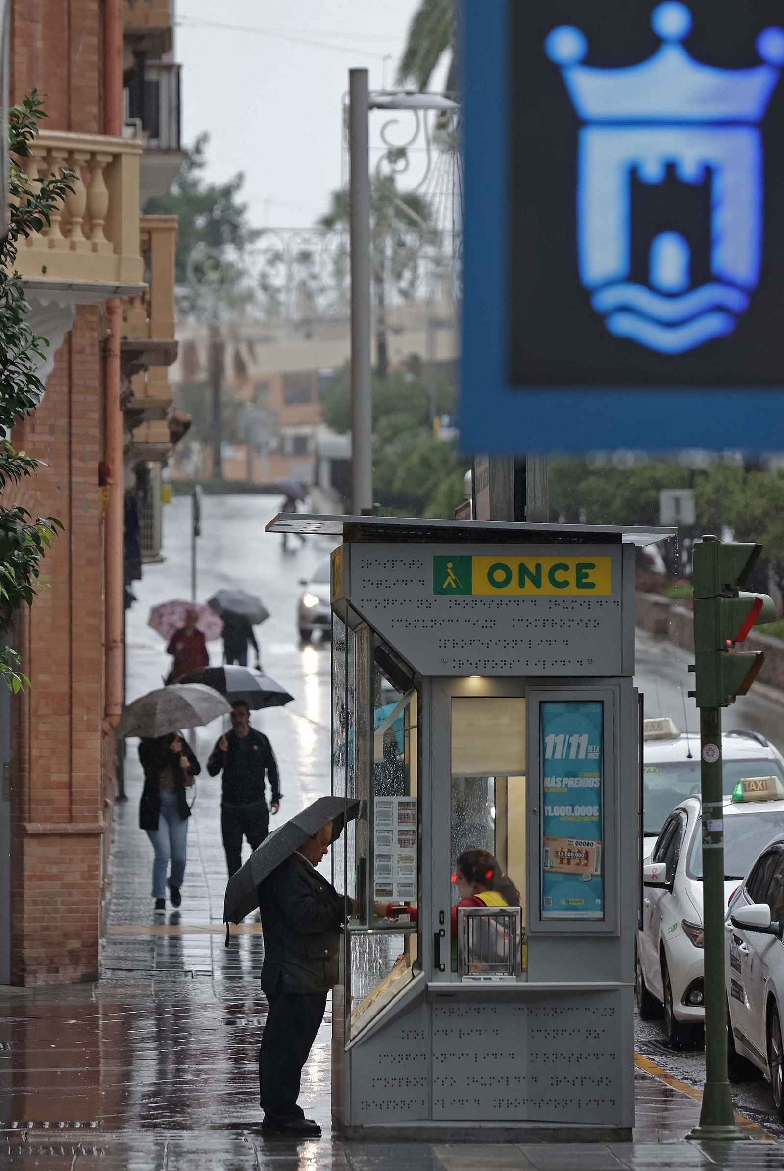 Fotos de la alerta naranja por lluvias en Algeciras