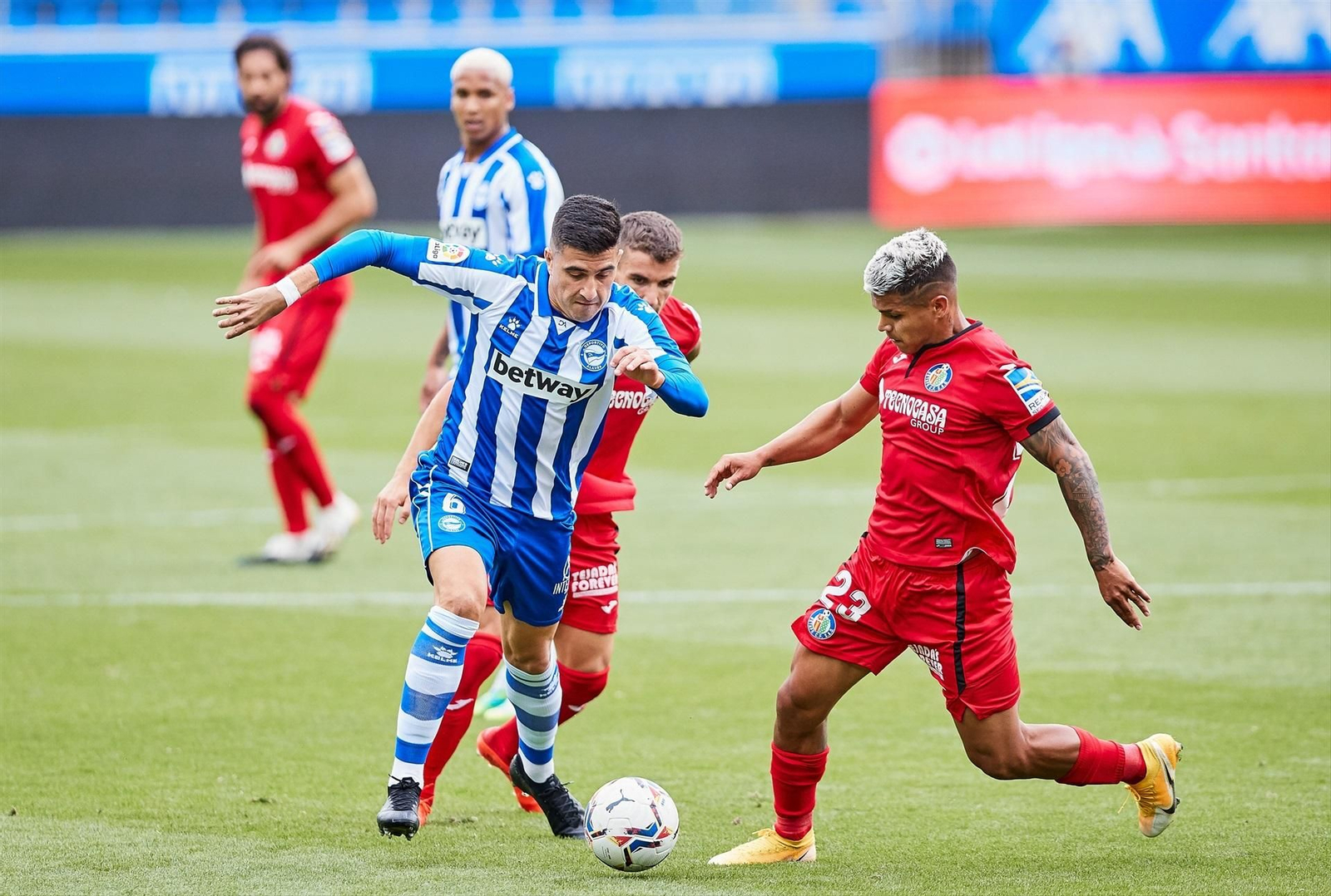Las fotos de la carrera de Cucho Hernández
