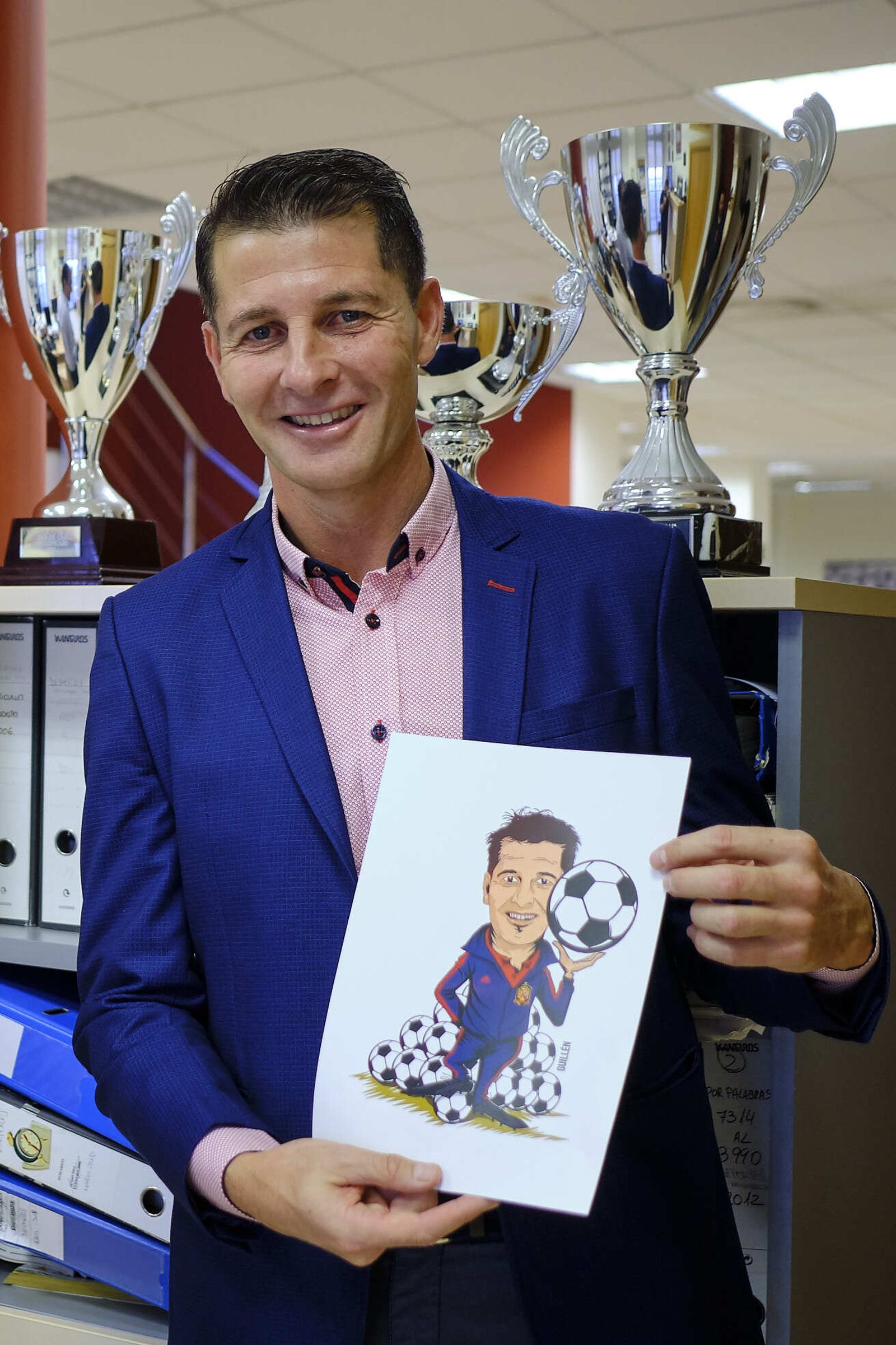 El entrenador gaditano Jesús Casas.