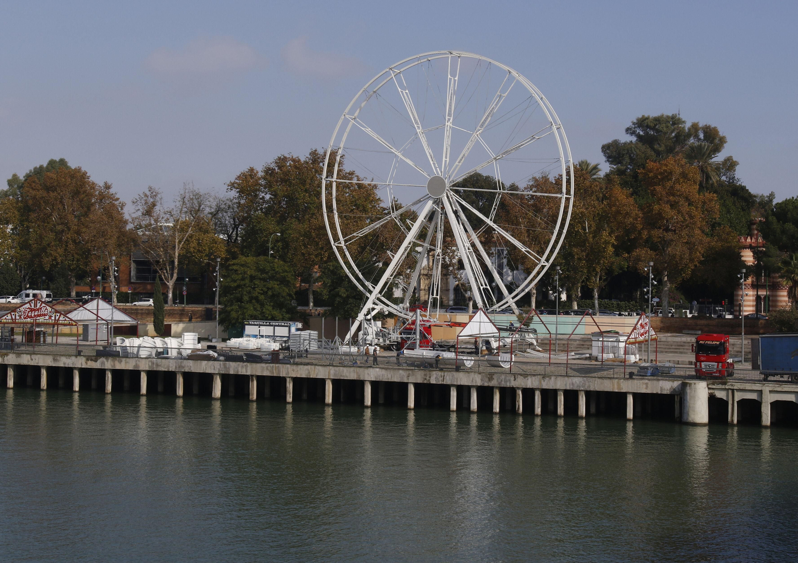 El Muelle de Nueva York, donde ocurrió la agresión.