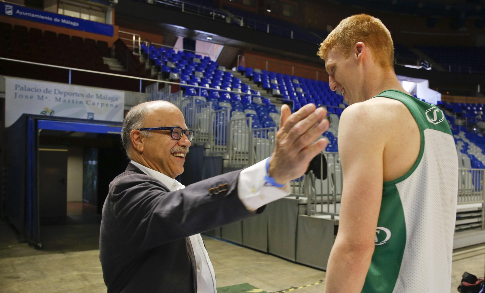 La era de Eduardo García como presidente del Unicaja, en fotos