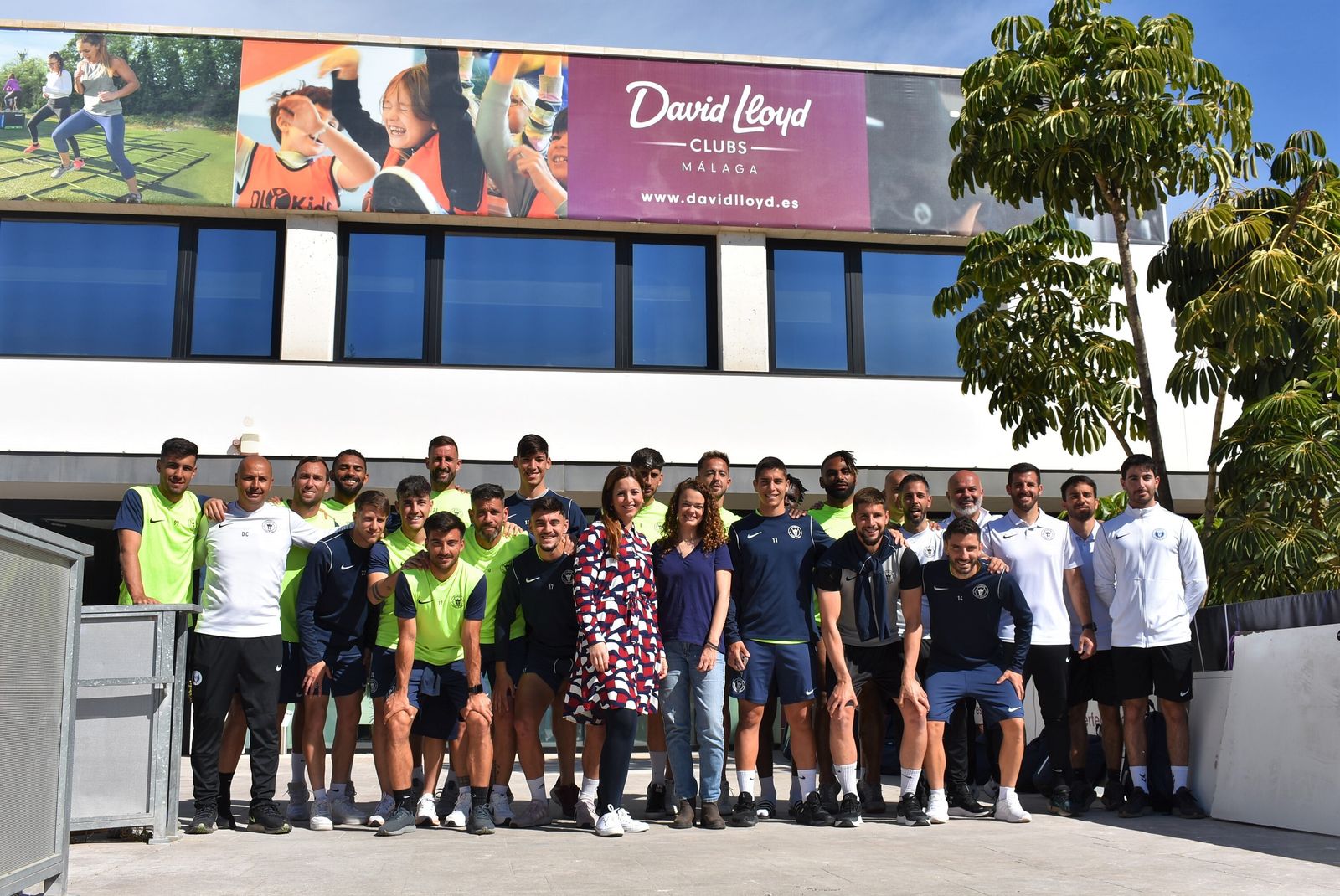 El Palo FC complementa su preparación física con David  Lloyd Málaga