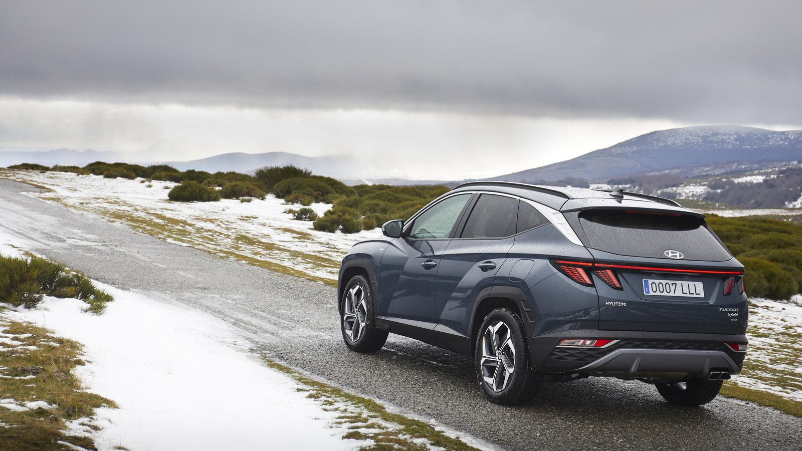 La tracción total es uno de los recursos asociados en el Hyundai Tucson a todos los motores con algún grado de electrificación.