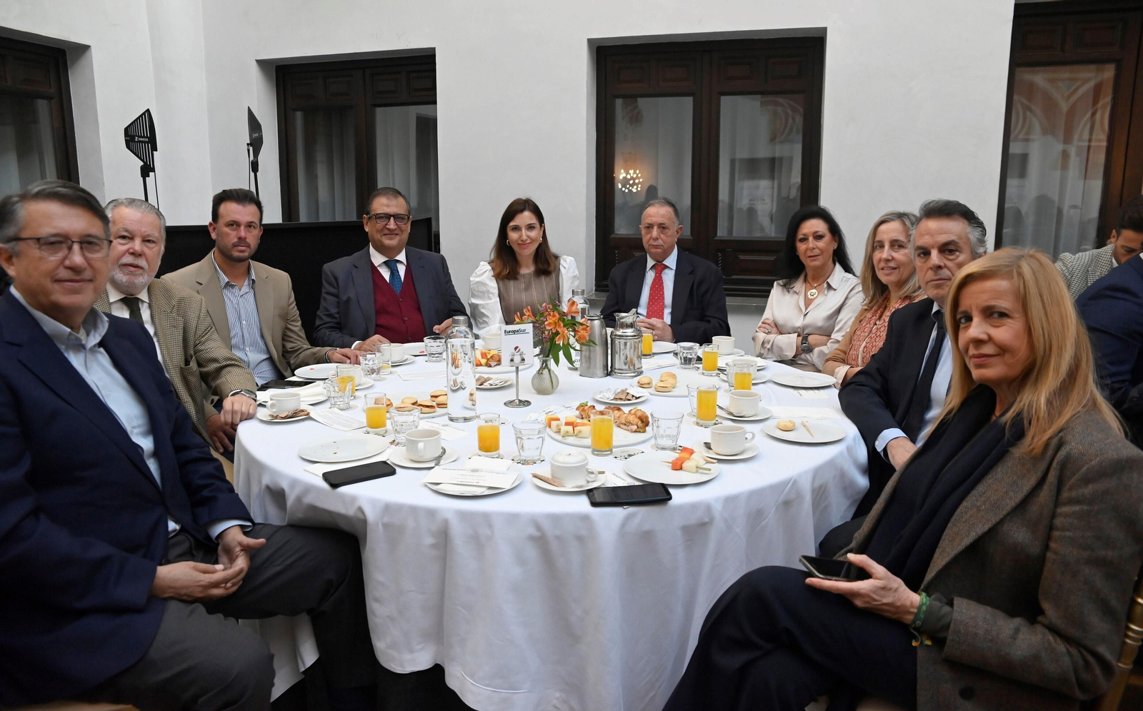 El desayuno coloquio de 'El Día de Córdoba' con Miguel Ángel Tamarit, en imágenes