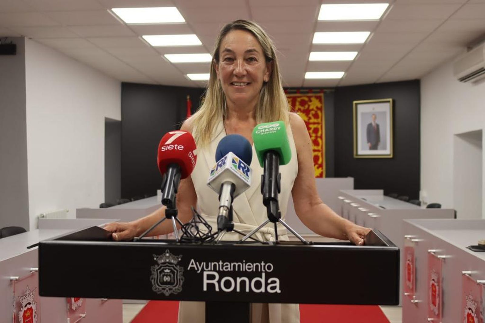 Alicia López, delegada municipal de Educación del Ayuntamiento de Ronda.