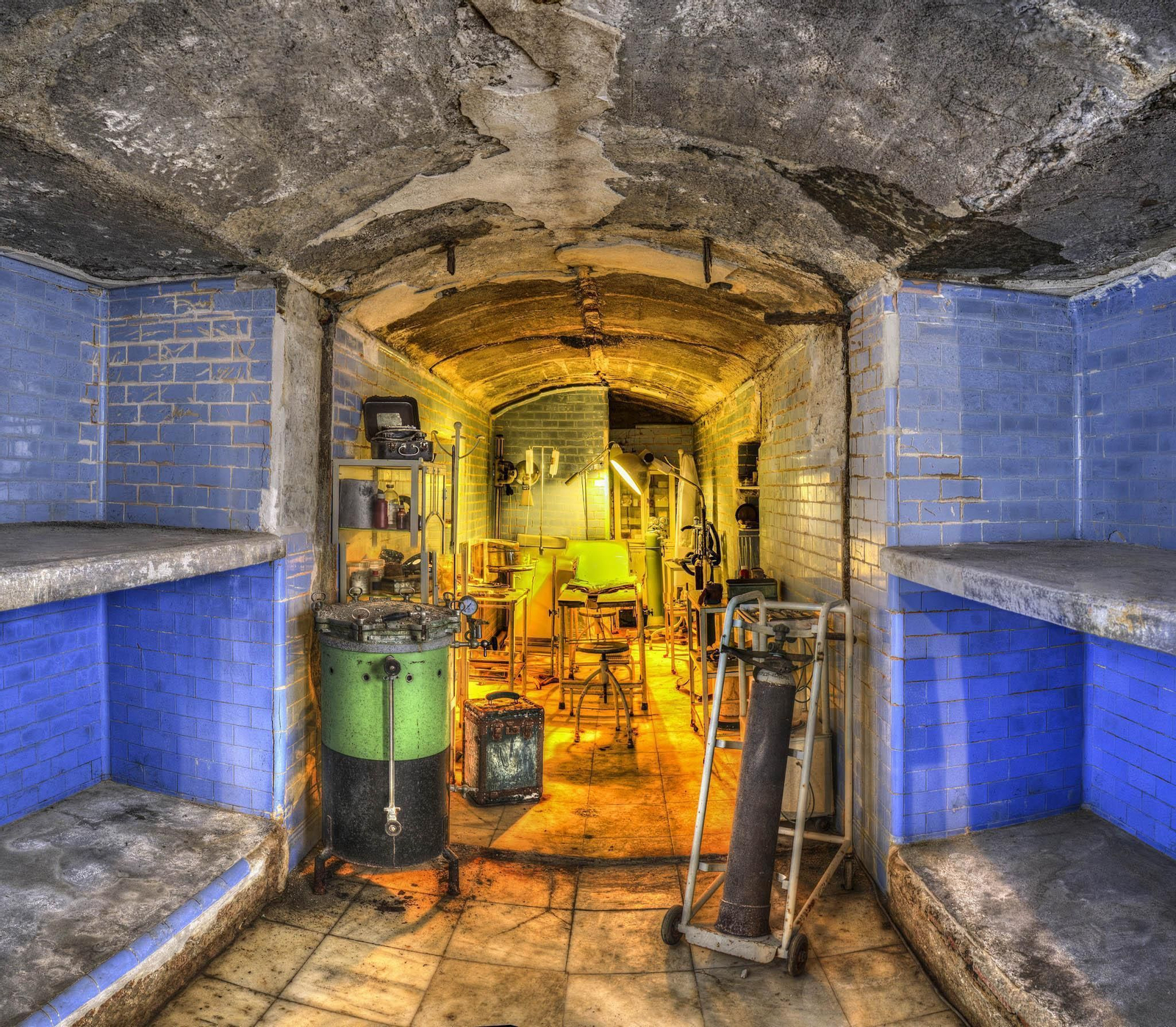 El quirófano de los Refugios llama mucho la atención al visitante.