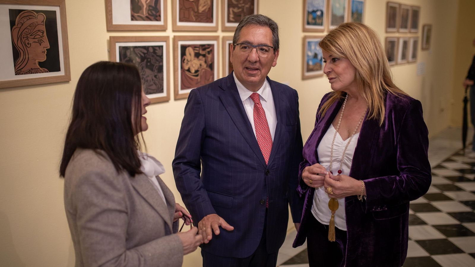 Inauguración de "Picasso. Linograbador"