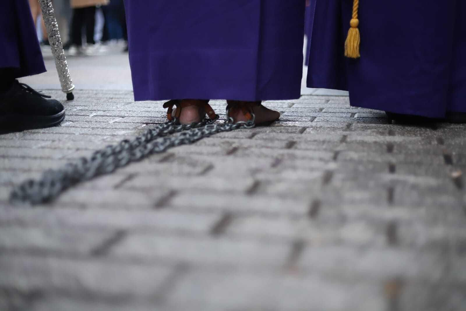 Imágenes del Nazareno recorriendo las calles de Huelva en la Semana Santa 2022.