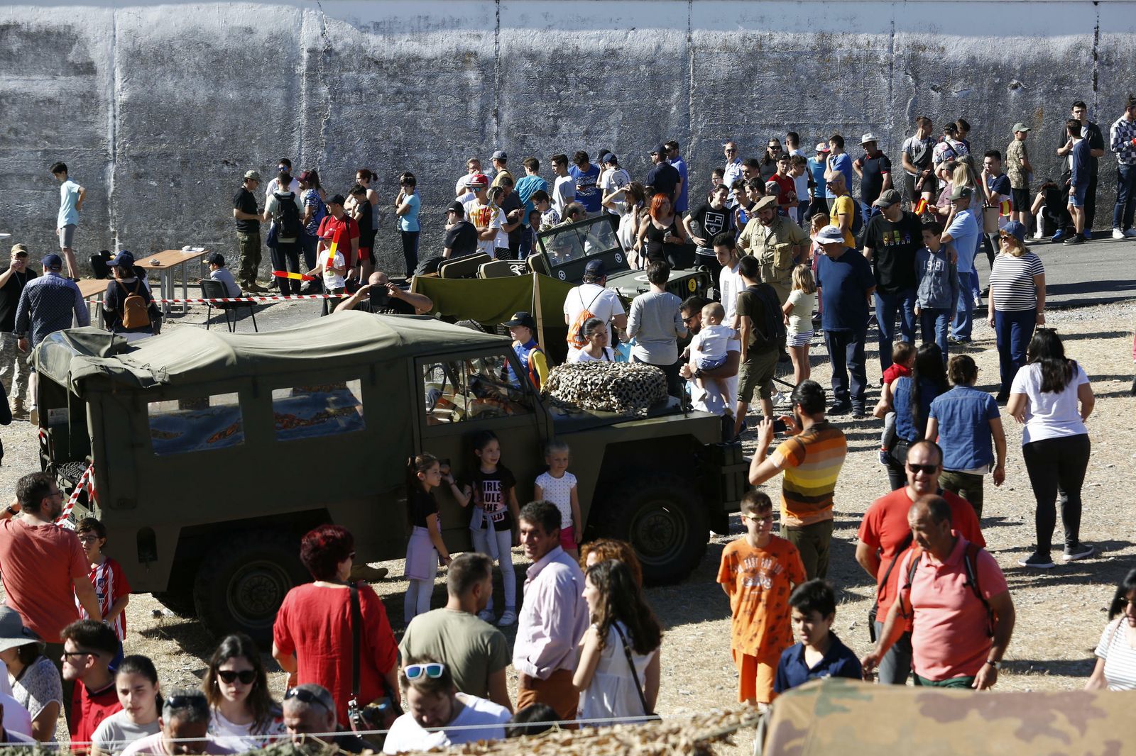 Jornada de puertas abiertas y 'altos vuelos' en la Base Aérea de Arilla
