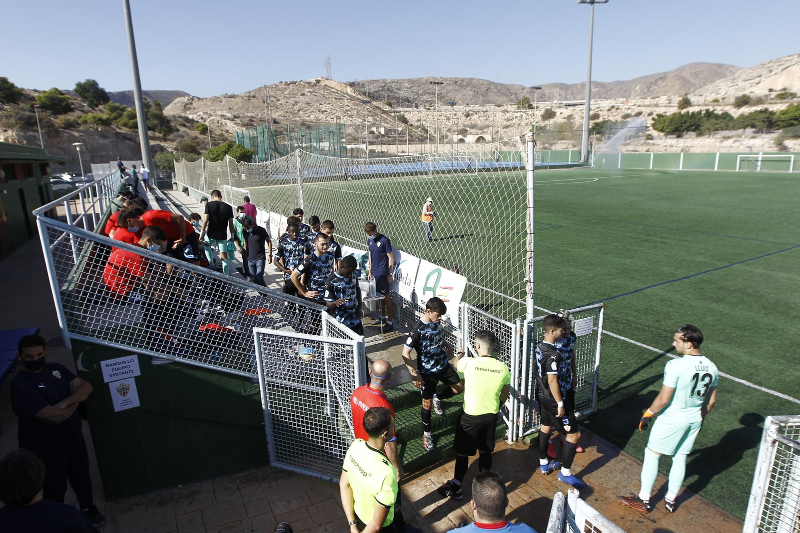 Las imágenes del derbi almeriense