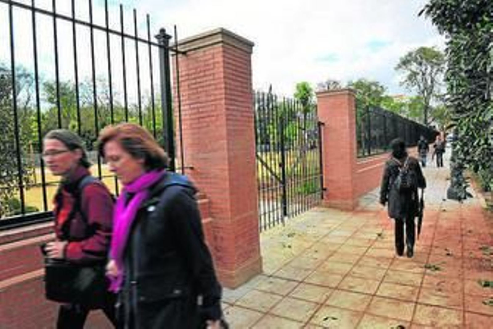 Los jardines del Prado, en su configuración actual.