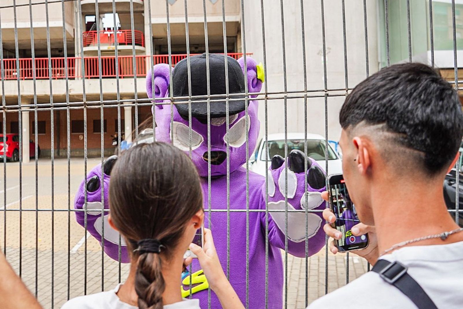 La llegada de Saiko a Los Cármenes, en imágenes