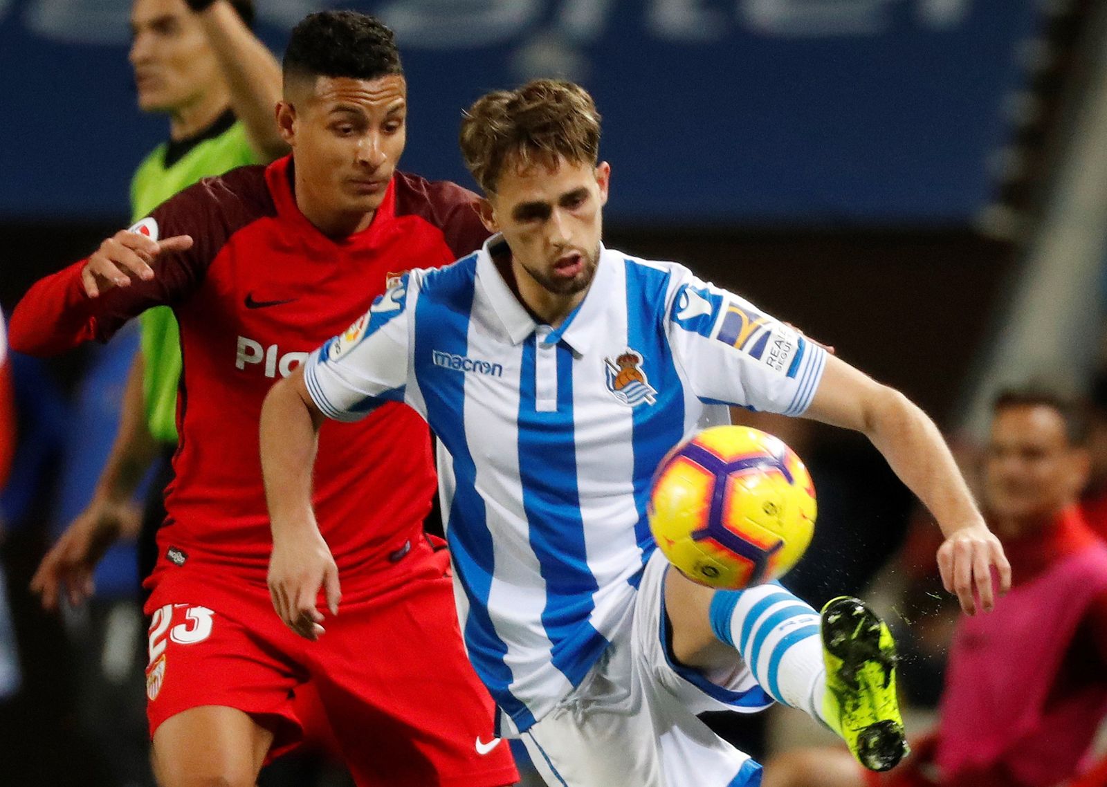 El Real Sociedad-Sevilla, en imágenes