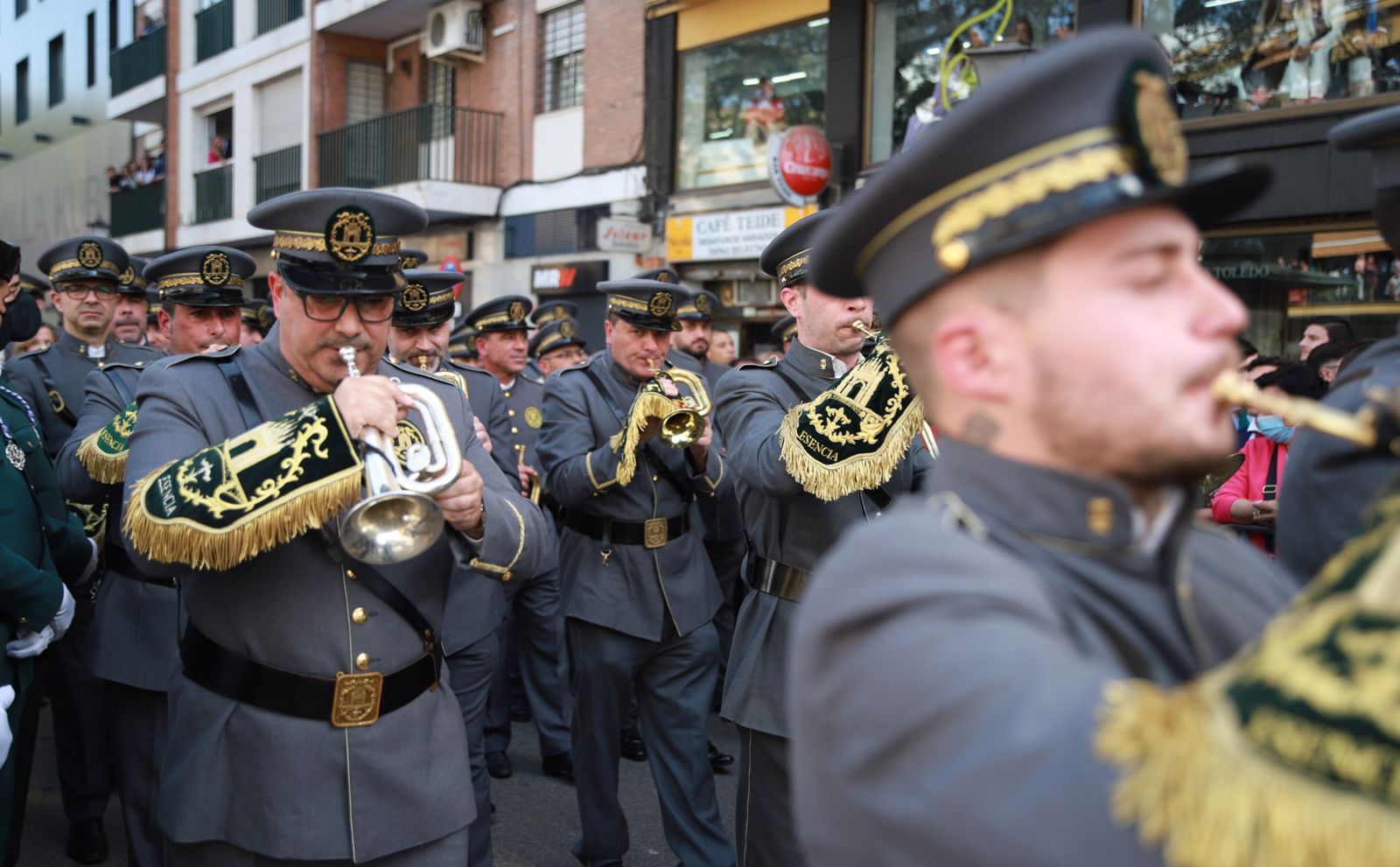 Fotos de San Roque el Domingo de Ramos en la Semana Santa de Sevilla