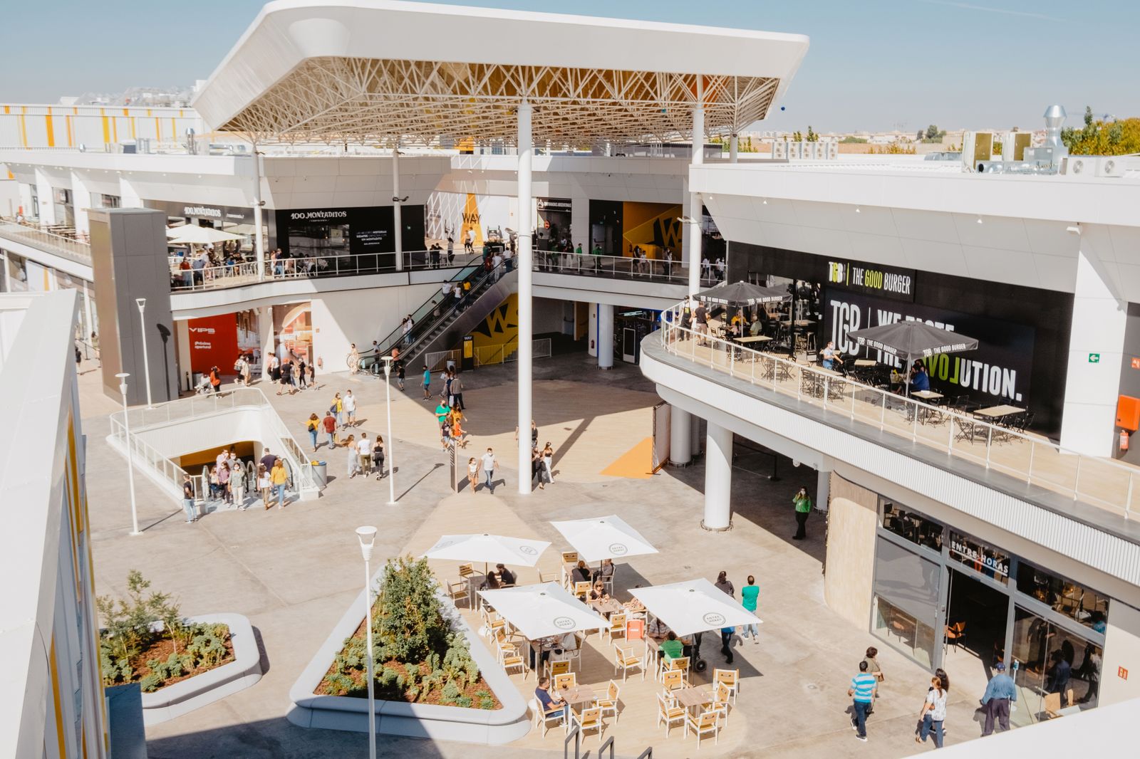 El centro comercial Way Dos Hermanas.