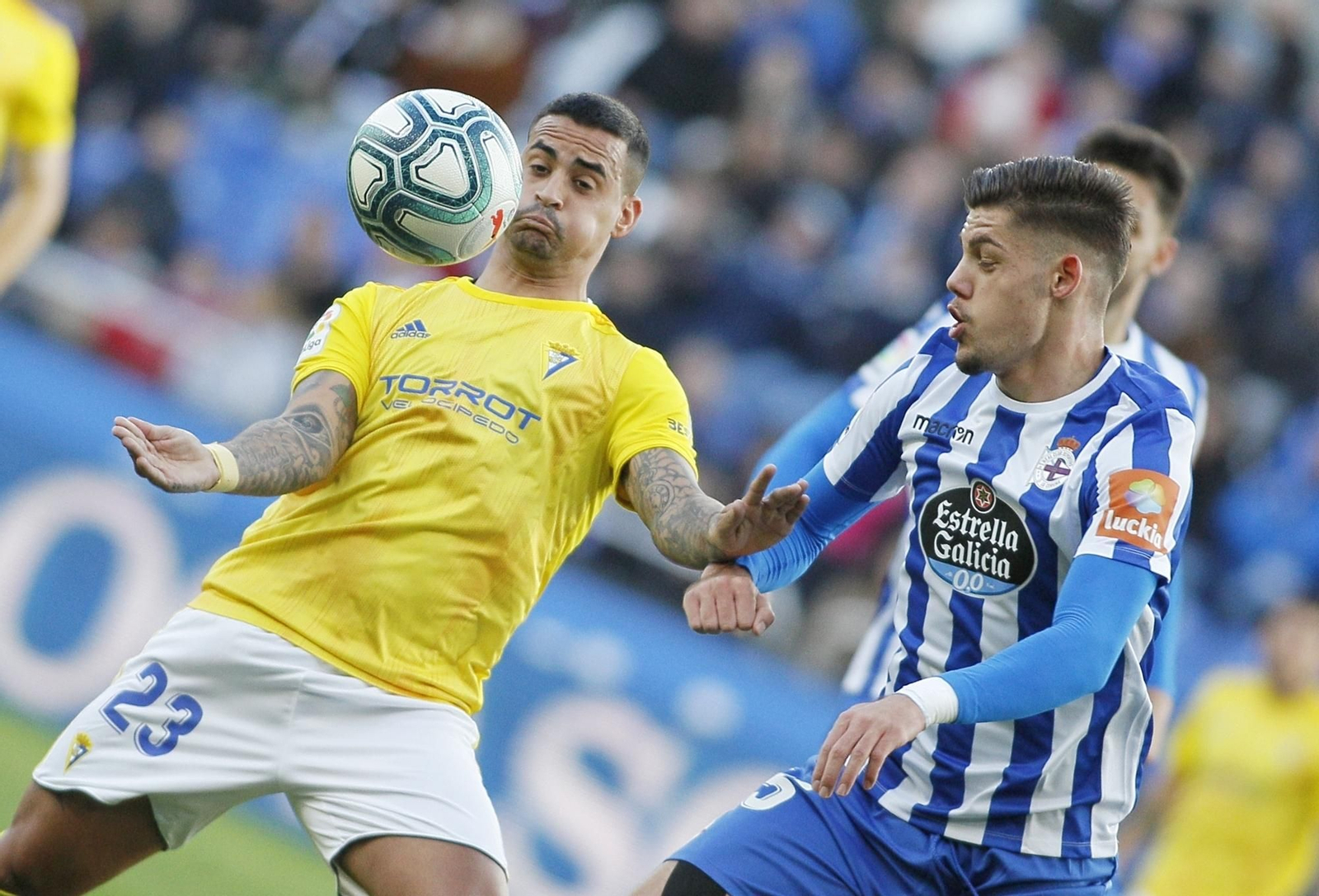 Las imágenes del Deportivo-Cádiz