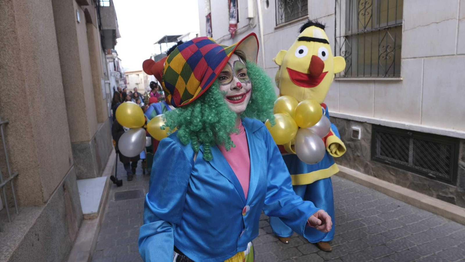 Las calles de Abla se han llenado de diversión para disfrute de los más pequeños.