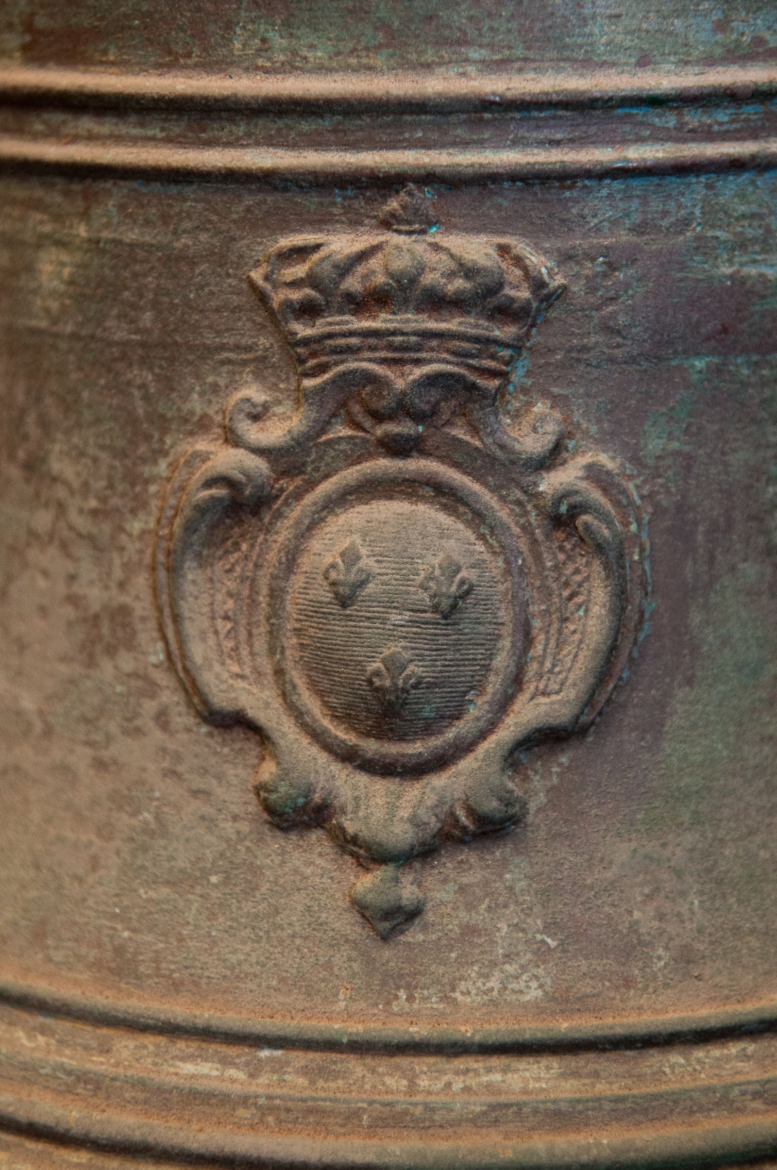 El sello de la Casa de Borbón.