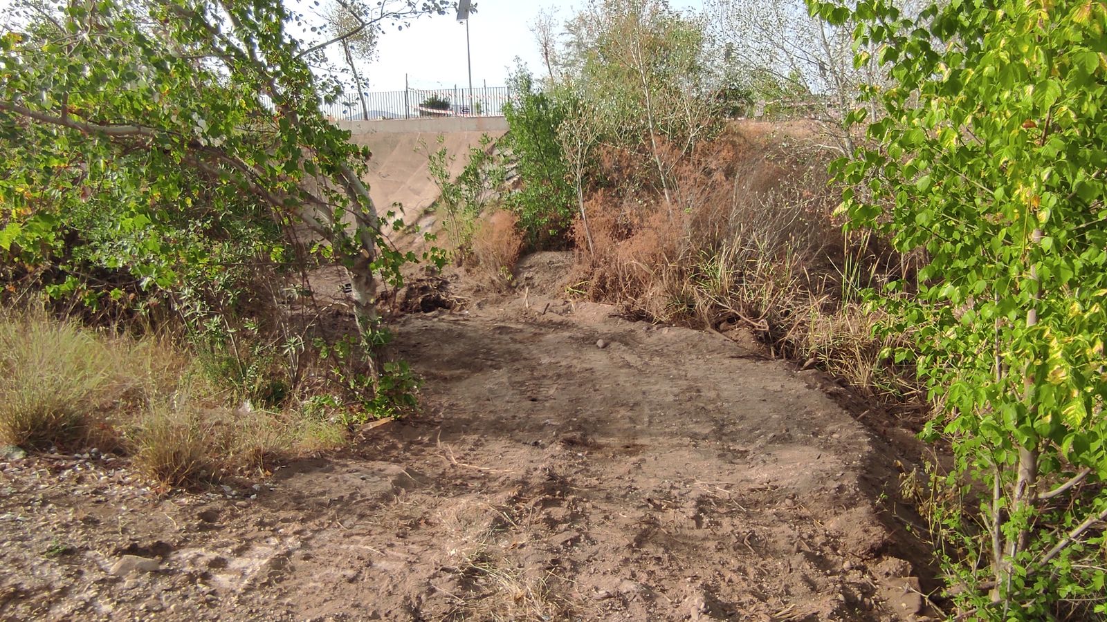 Ocupación del cauce fluvial.
