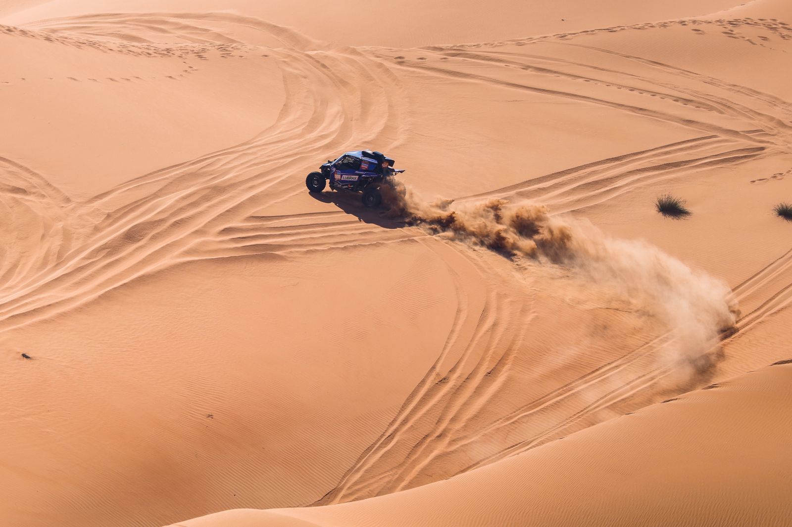 Las mejores fotos del Dakar por las dunas