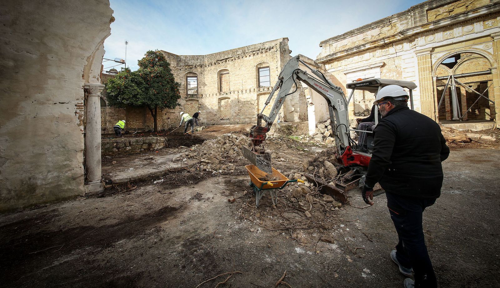 El palacio Riquelme se prepara para las visitas guiadas