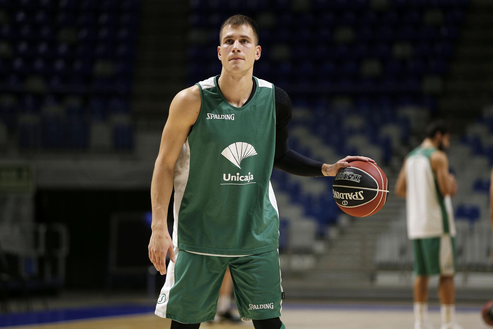Nemanja Nedovic, en un entrenamiento.