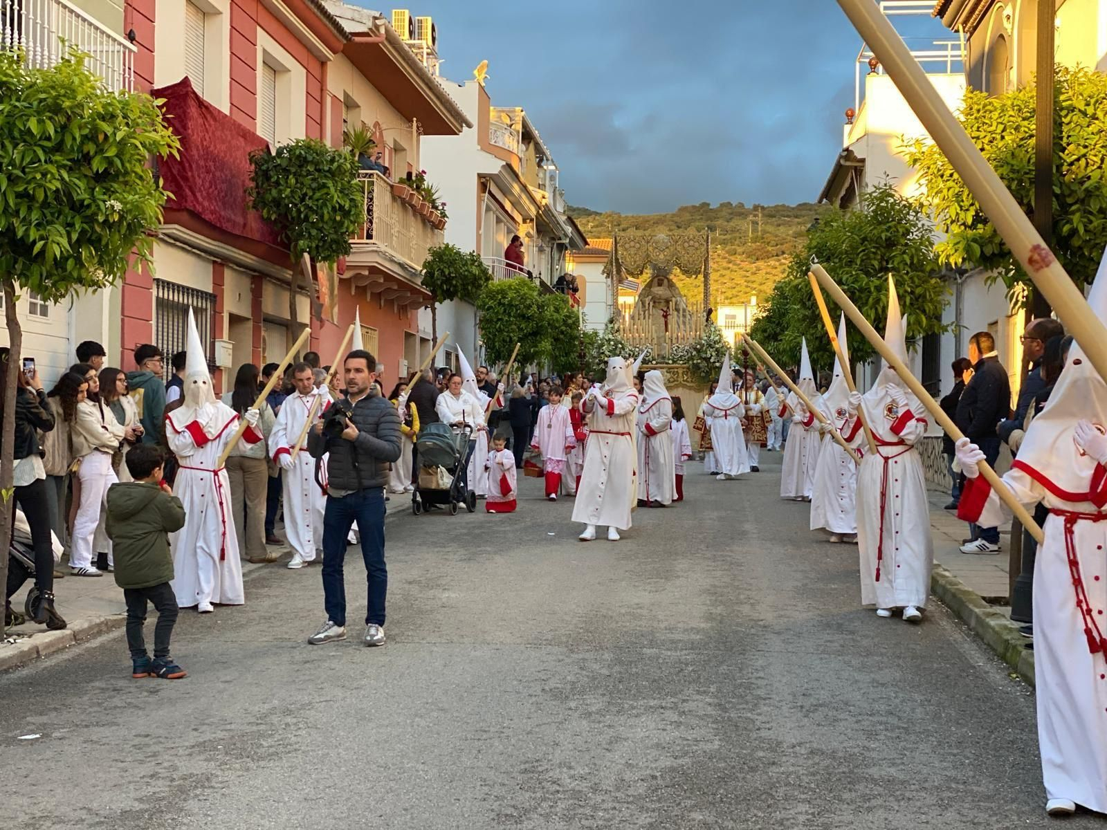 La procesión de la Hermandad de la Sentencia y Paz