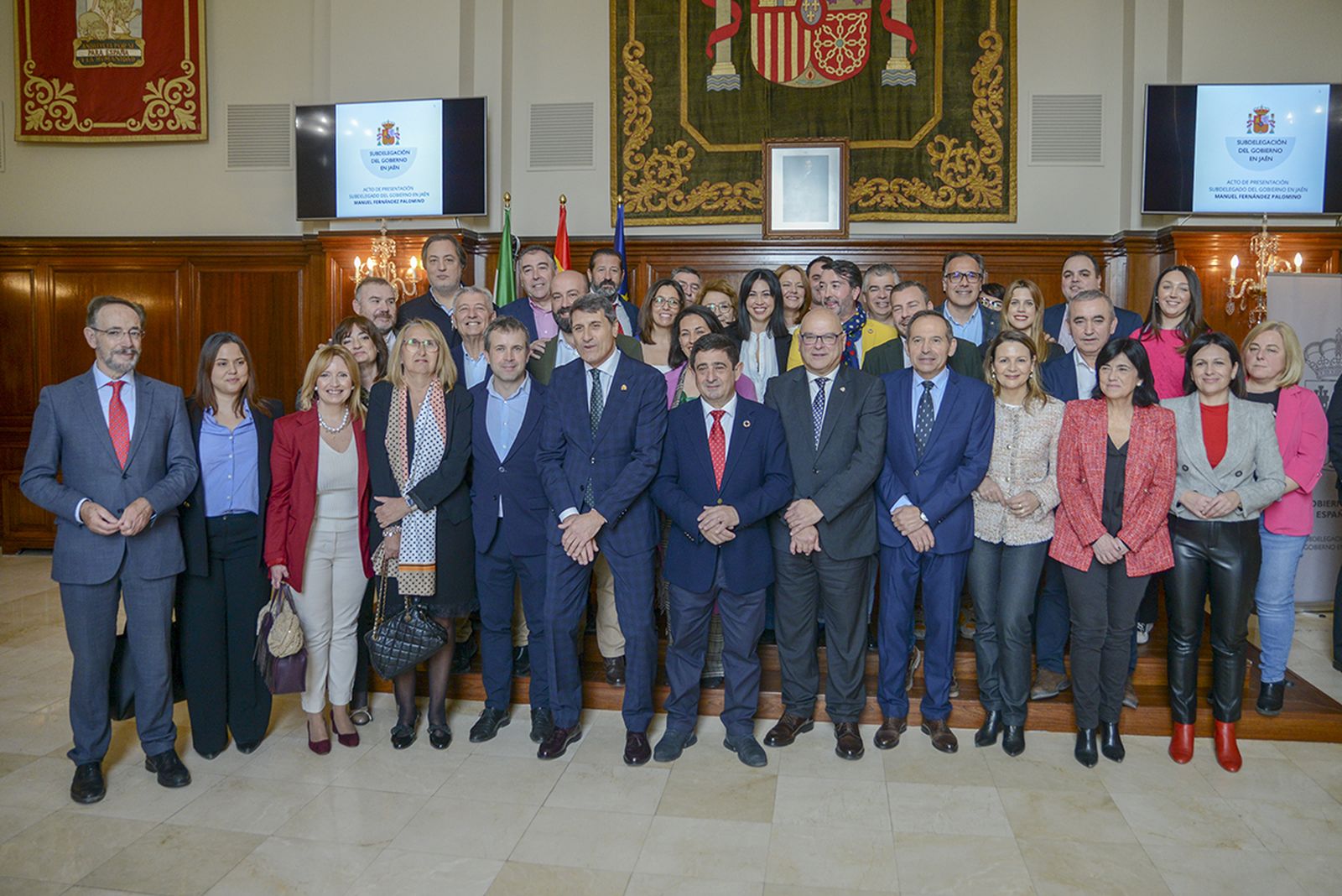 Presentación del subdelegado del Gobierno de España en Jaén, Manuel Fernández.