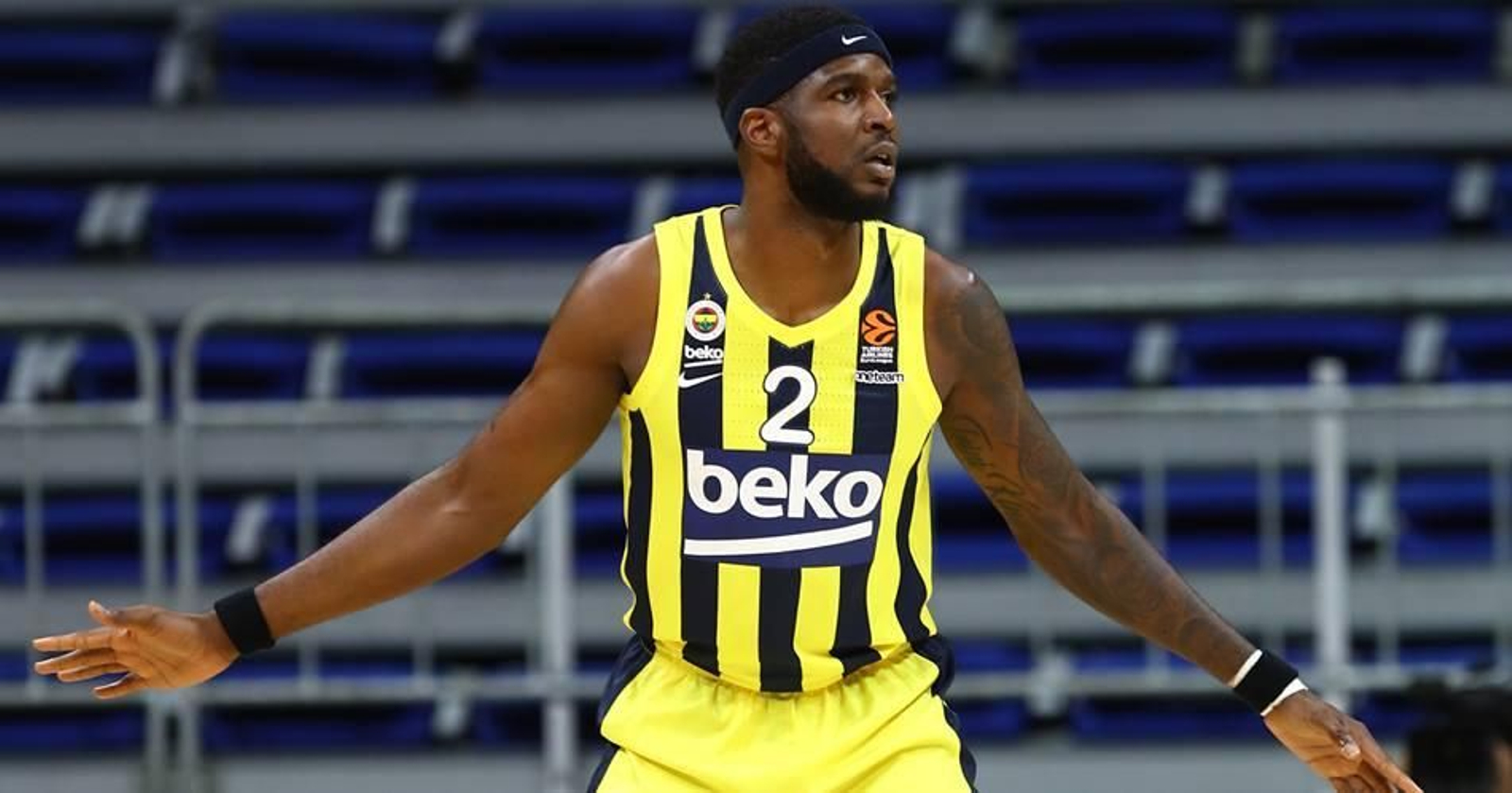 Johnny Hamilton, en su etapa en el Fenerbahce.