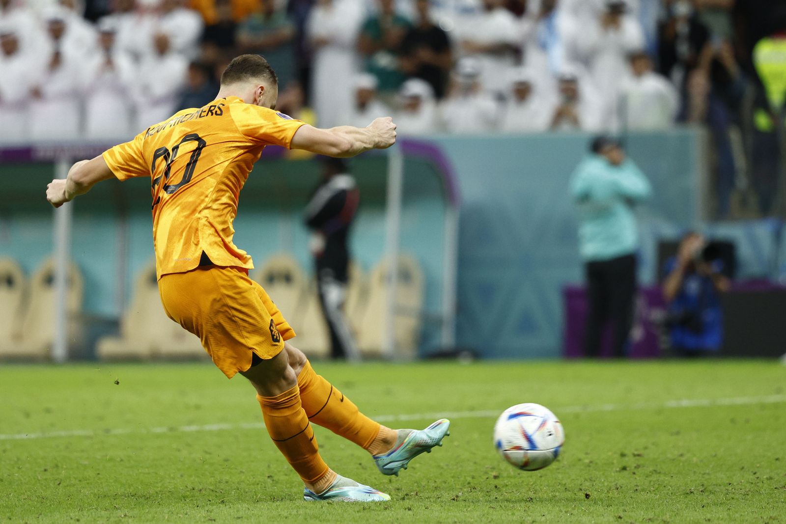 Las imágenes del Países Bajos - Argentina en los cuartos de final del Mundial de Qatar