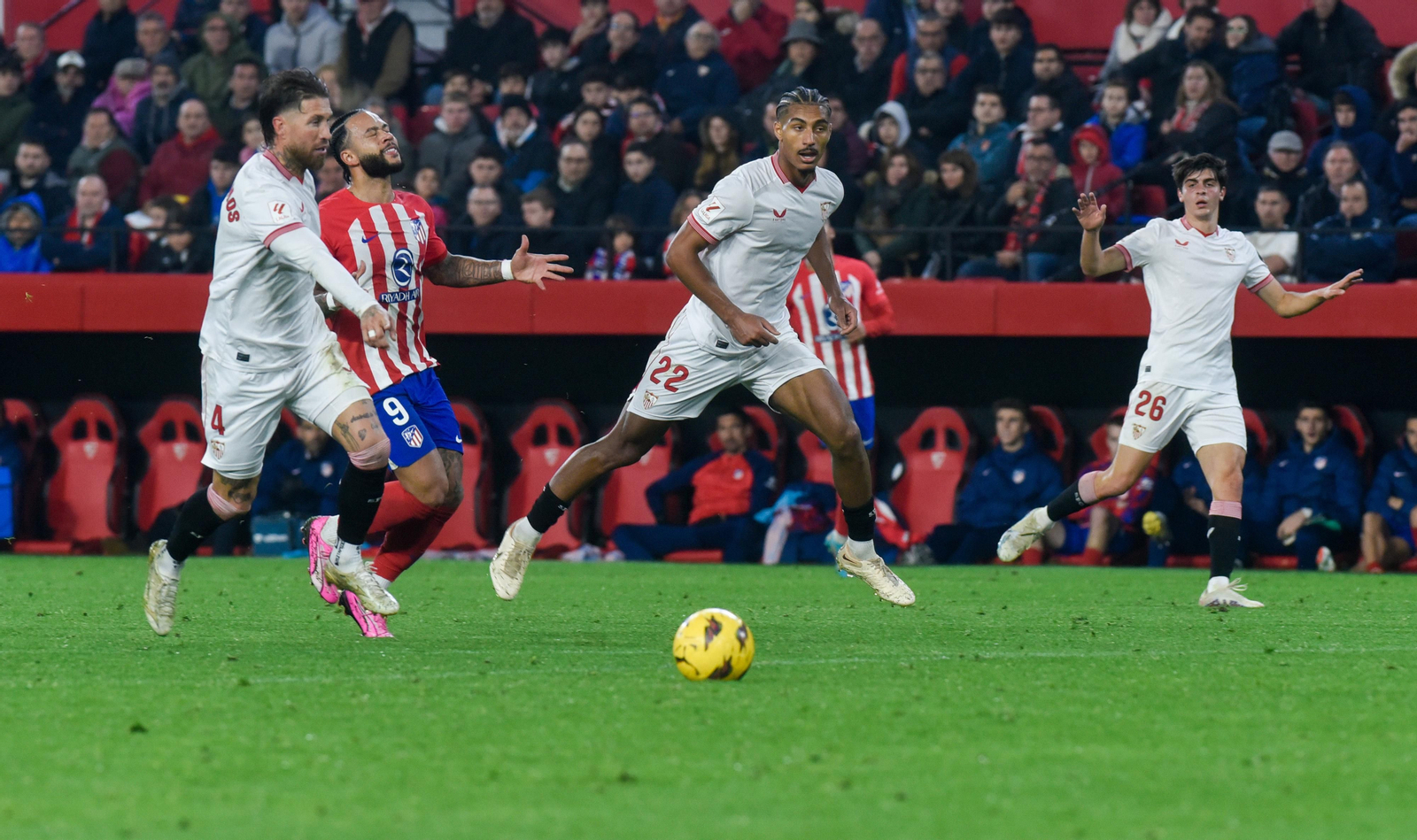 Las imágenes del Sevilla FC - Atlético de Madrid