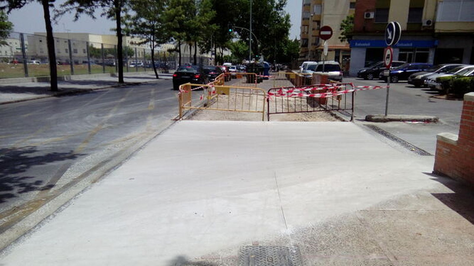 El Paseo de las Delicias se corta parcialmente al tráfico este jueves