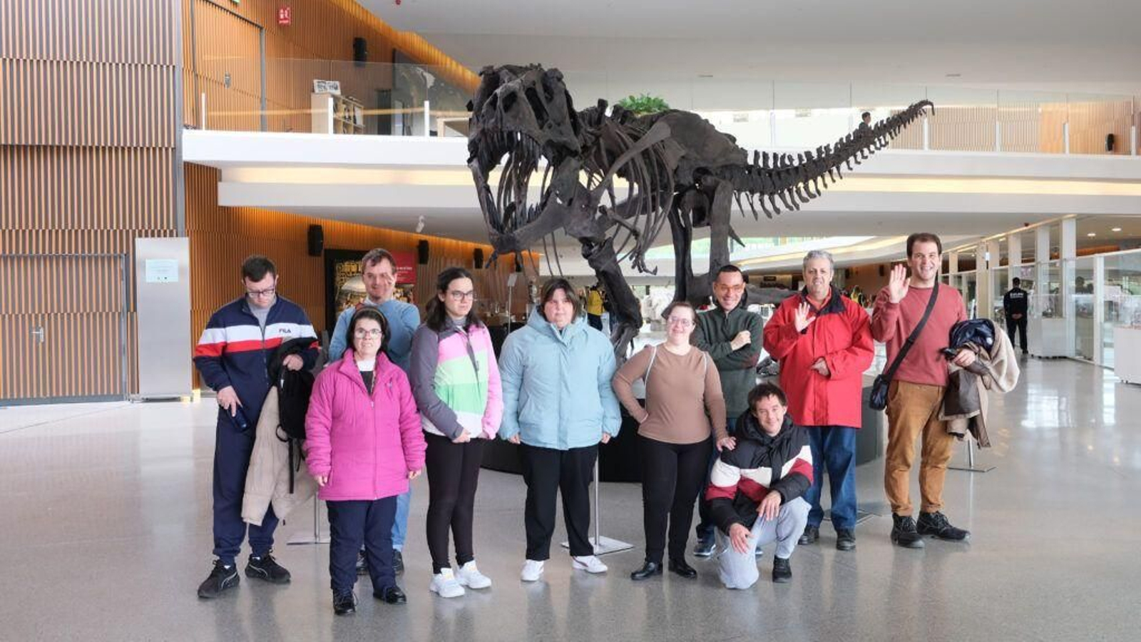 Un grupo de jóvenes de la Fundación Purísima Concepción visitaron el Parque de las Ciencias el pasado marzo