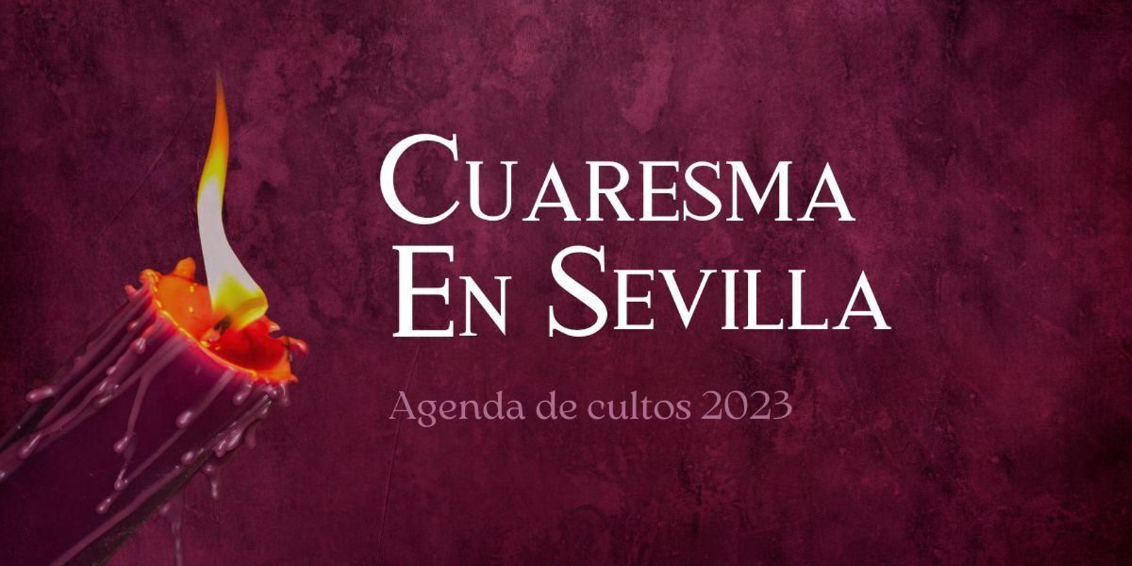 Imagen de los cultos en Cuaresma