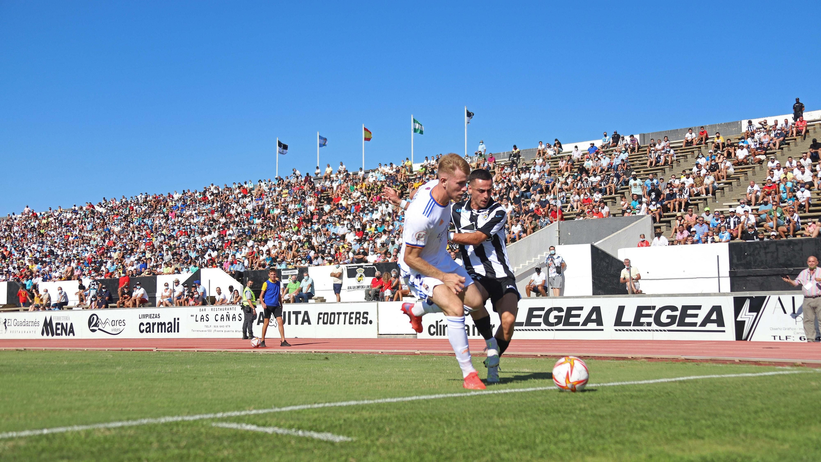 Las mejores fotos del Balona - Real Madrid Castilla en La Línea