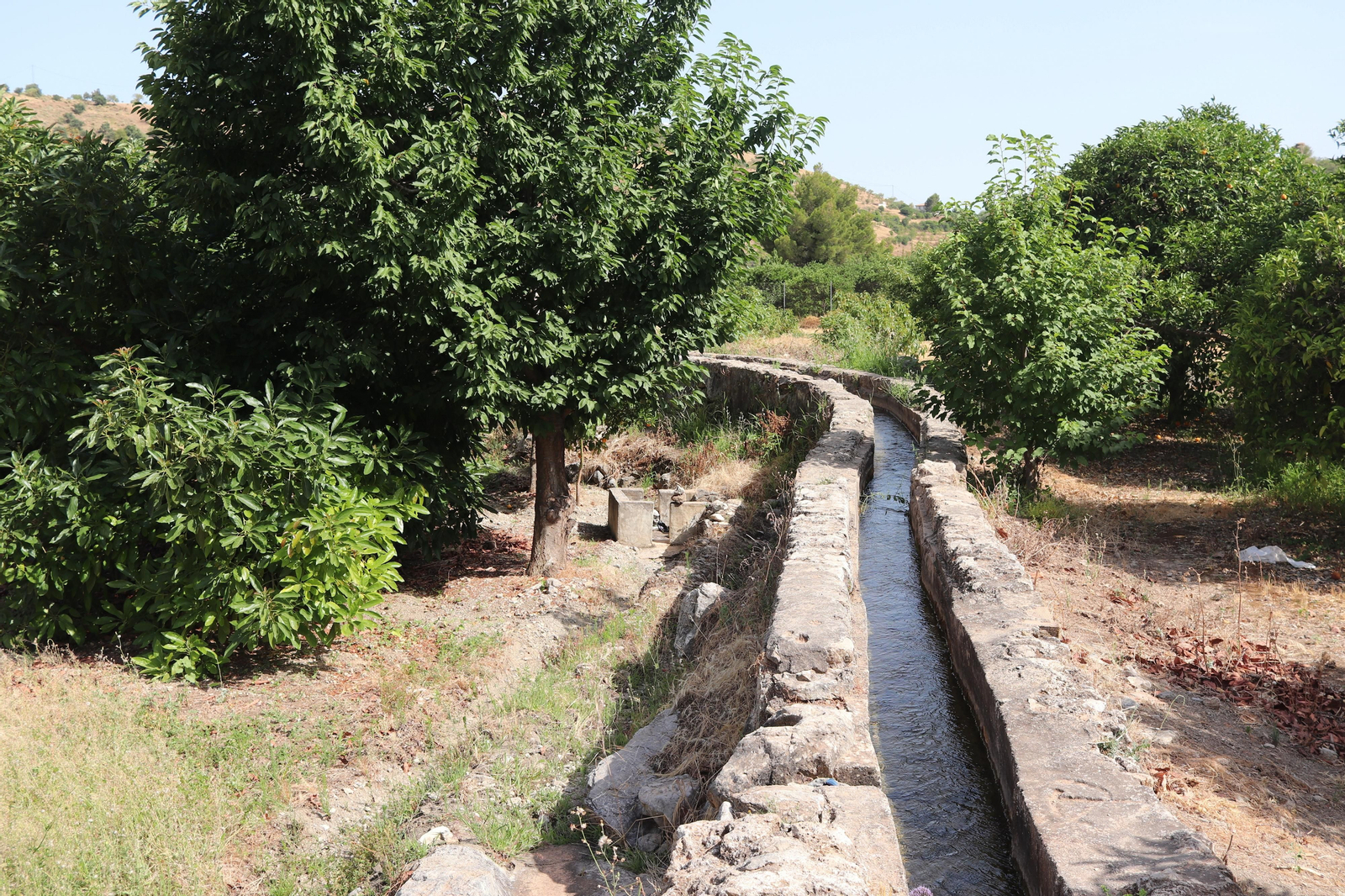 Así lucen Jorox, su entorno y su cascada, un oasis en Málaga para el caluroso verano de Andalucía