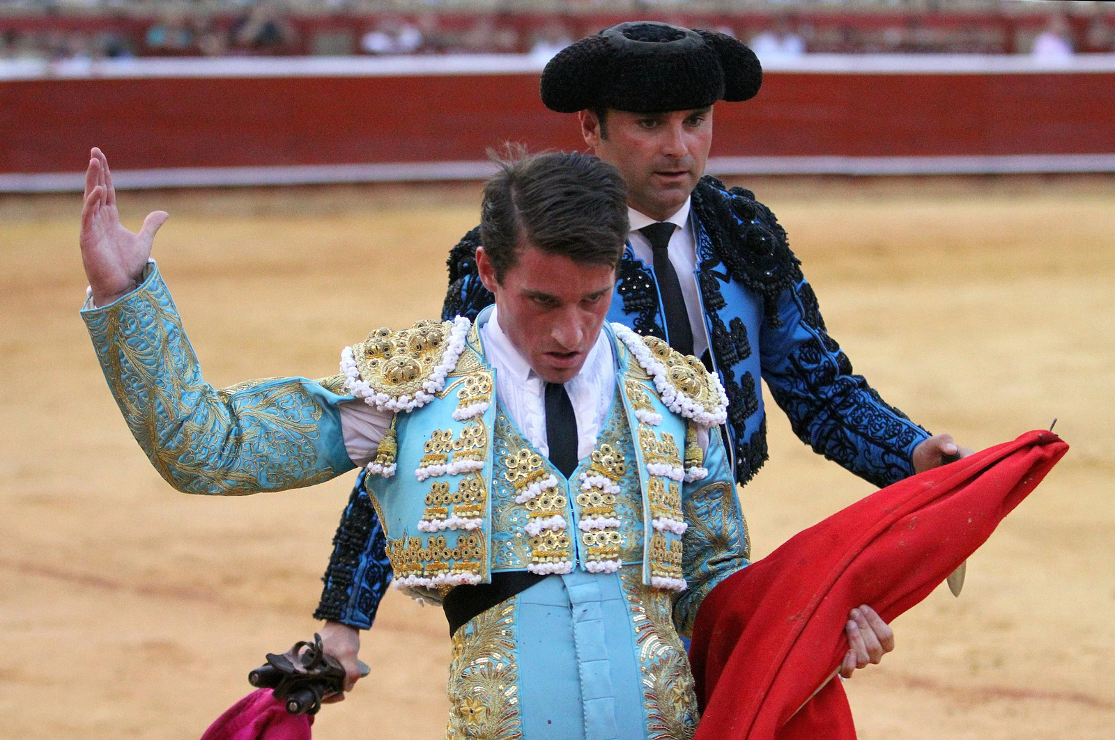 Faena de Alfonso Cadaval en la Plaza de toros La Merced