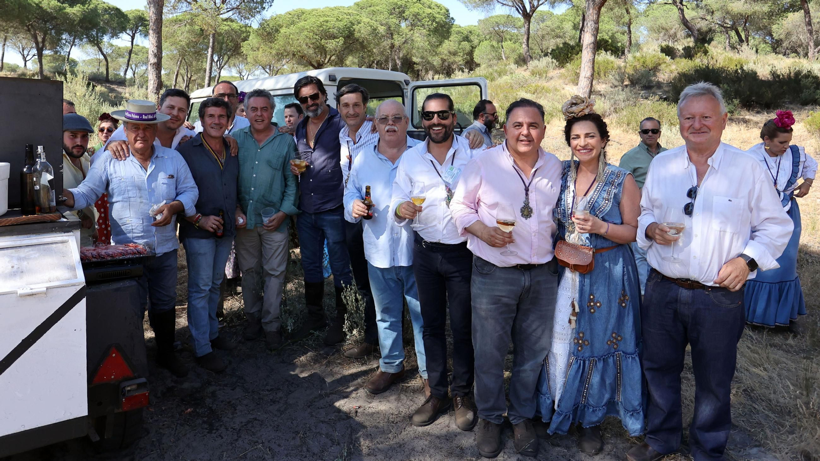 Jueves de camino de la Hdad de Jerez por el Coto Doñana