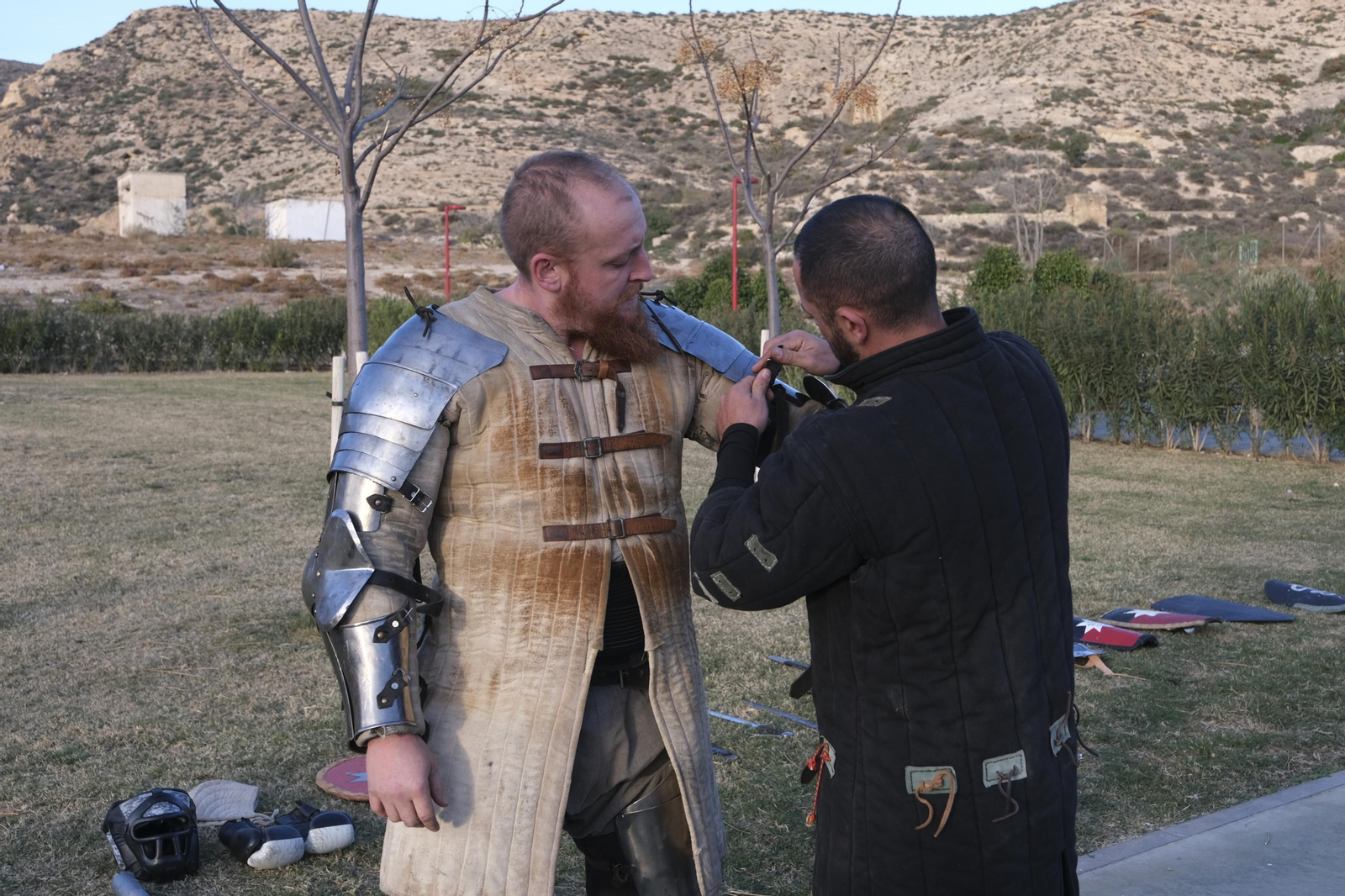 Fotogalería de los combates medievales en Almería