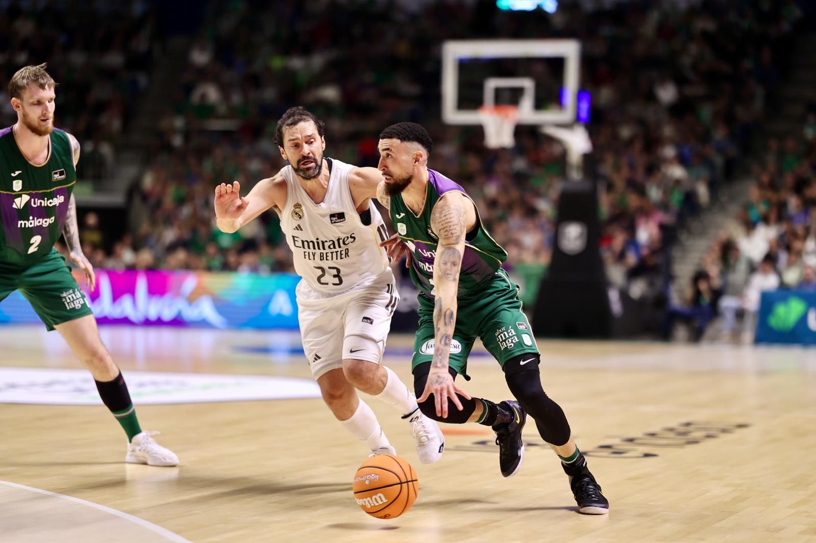 Unicaja-Real Madrid, en fotos