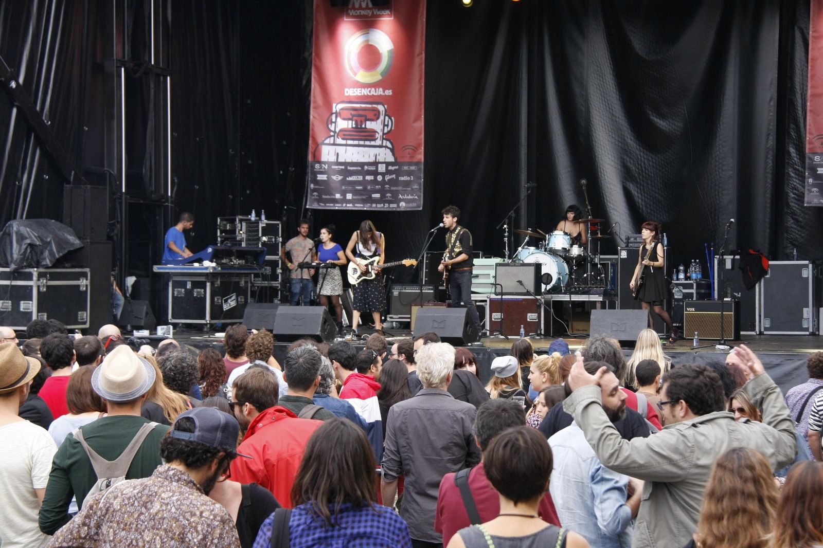 Uno de los conciertos celebrados en una edición anterior del Monkey Week.