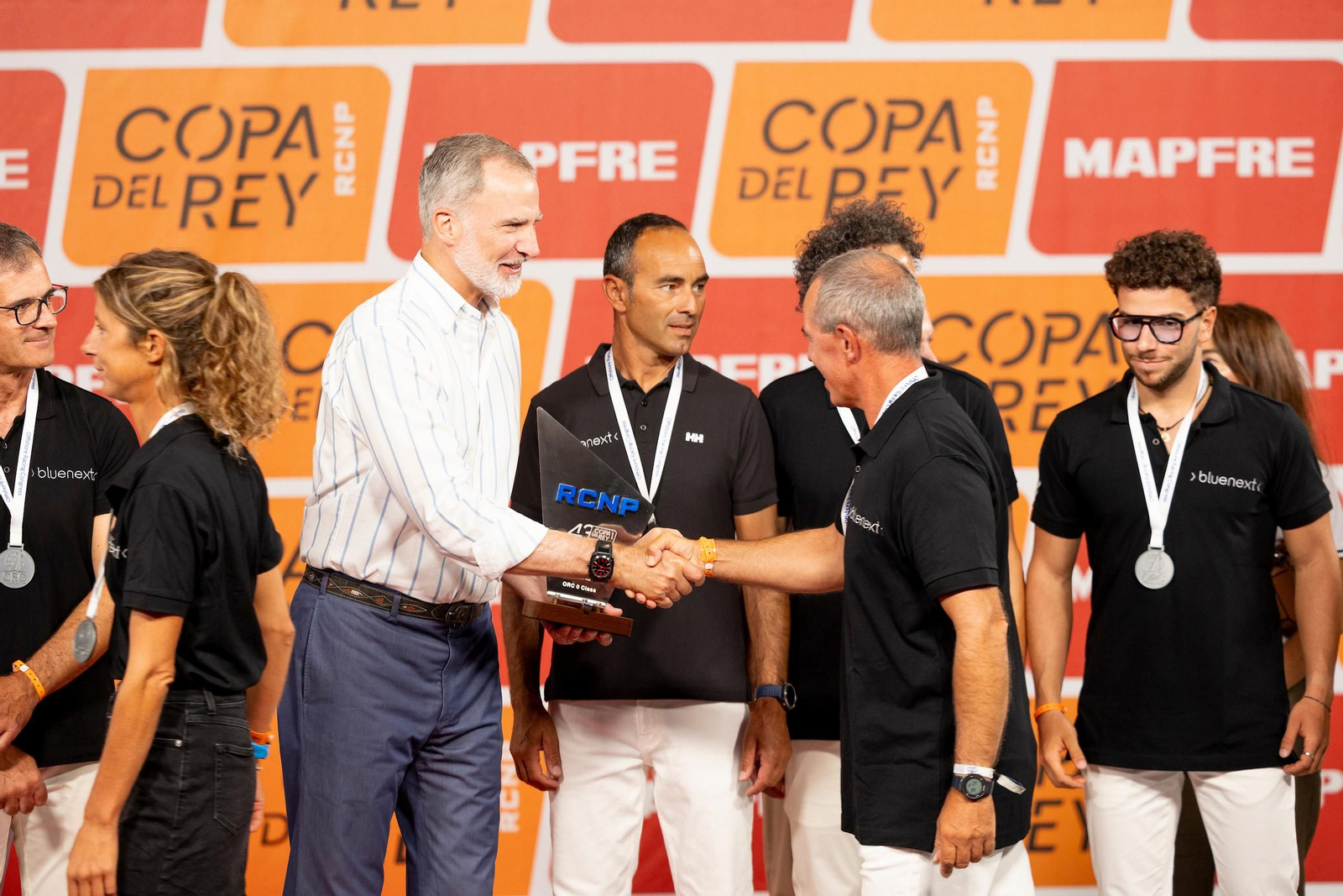 Las fotos de la entrega de premios de la Copa del Rey Mapfre de vela