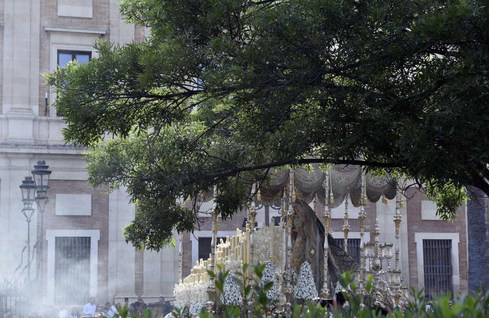 El regreso de la Virgen de los Ángeles tras su coronación, en imágenes