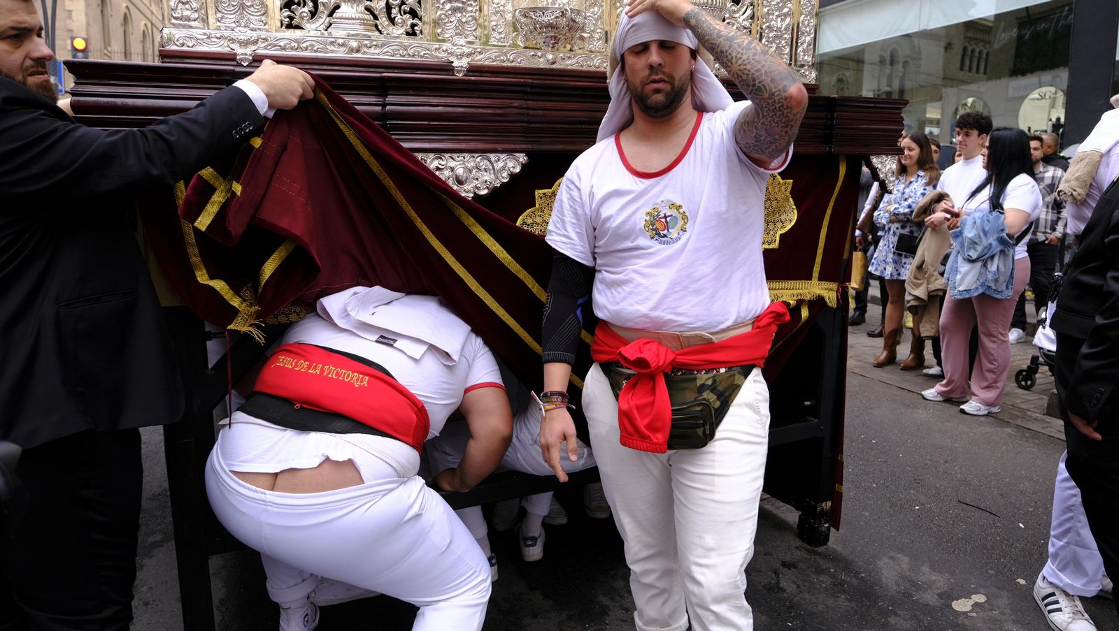 La Borriquita en la Semana Santa de Almería 2025, en imágenes