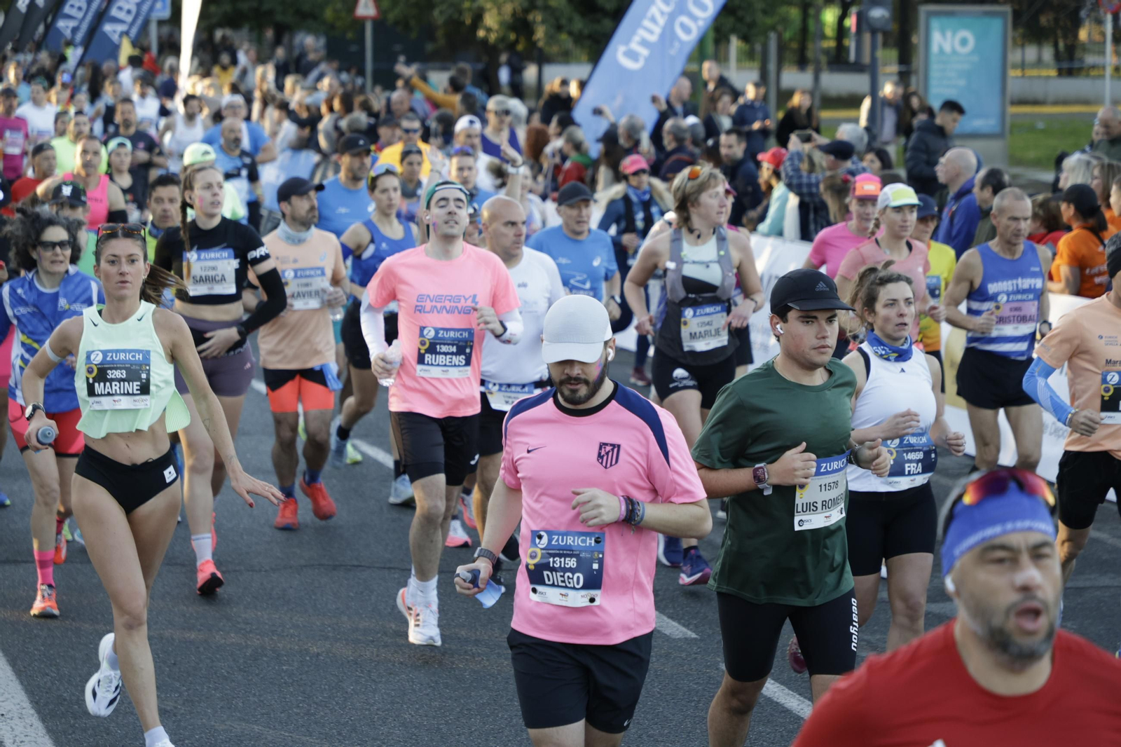 Búscate en el Zurich Maratón de Sevilla 2025