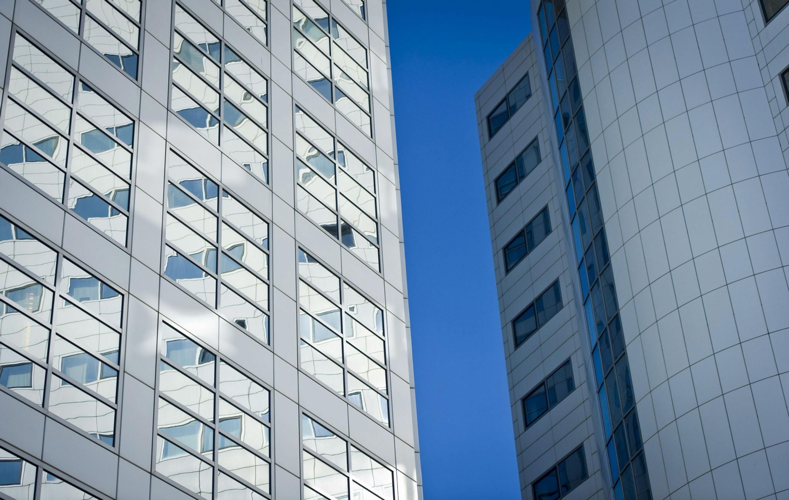 Vista exterior de la sede de la Corte Penal Internacional en La Haya.