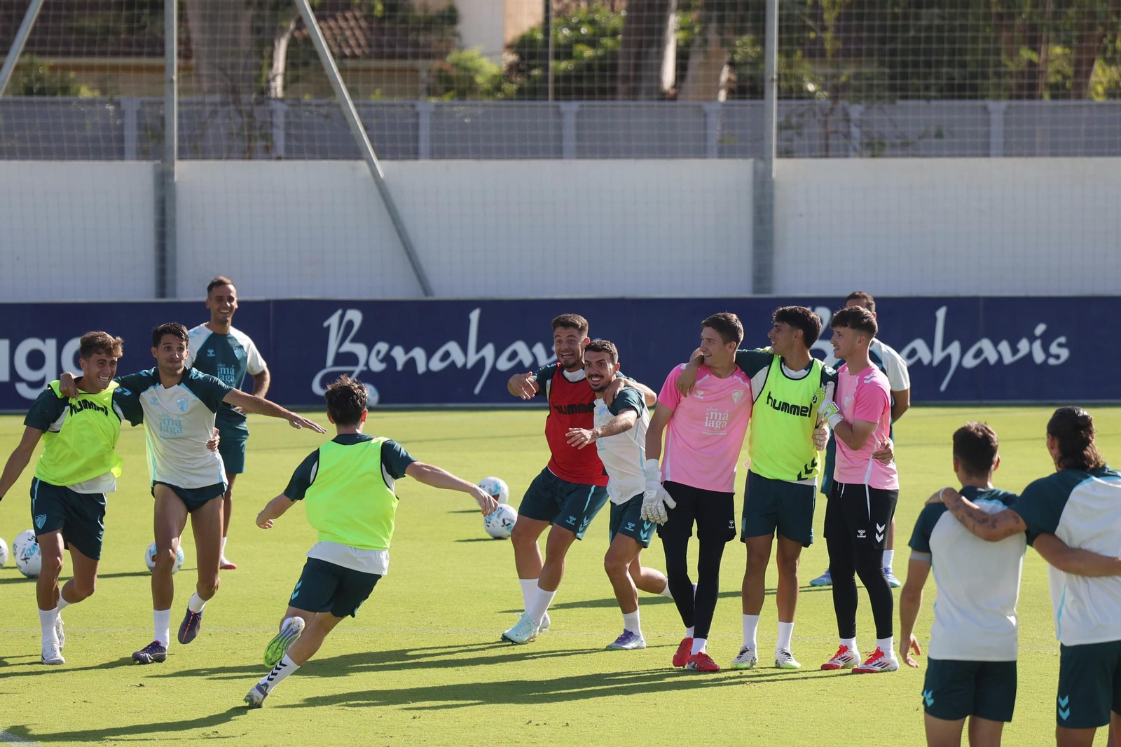 El Málaga CF se muda a la Ciudad Deportiva sin Eneko Jauregi