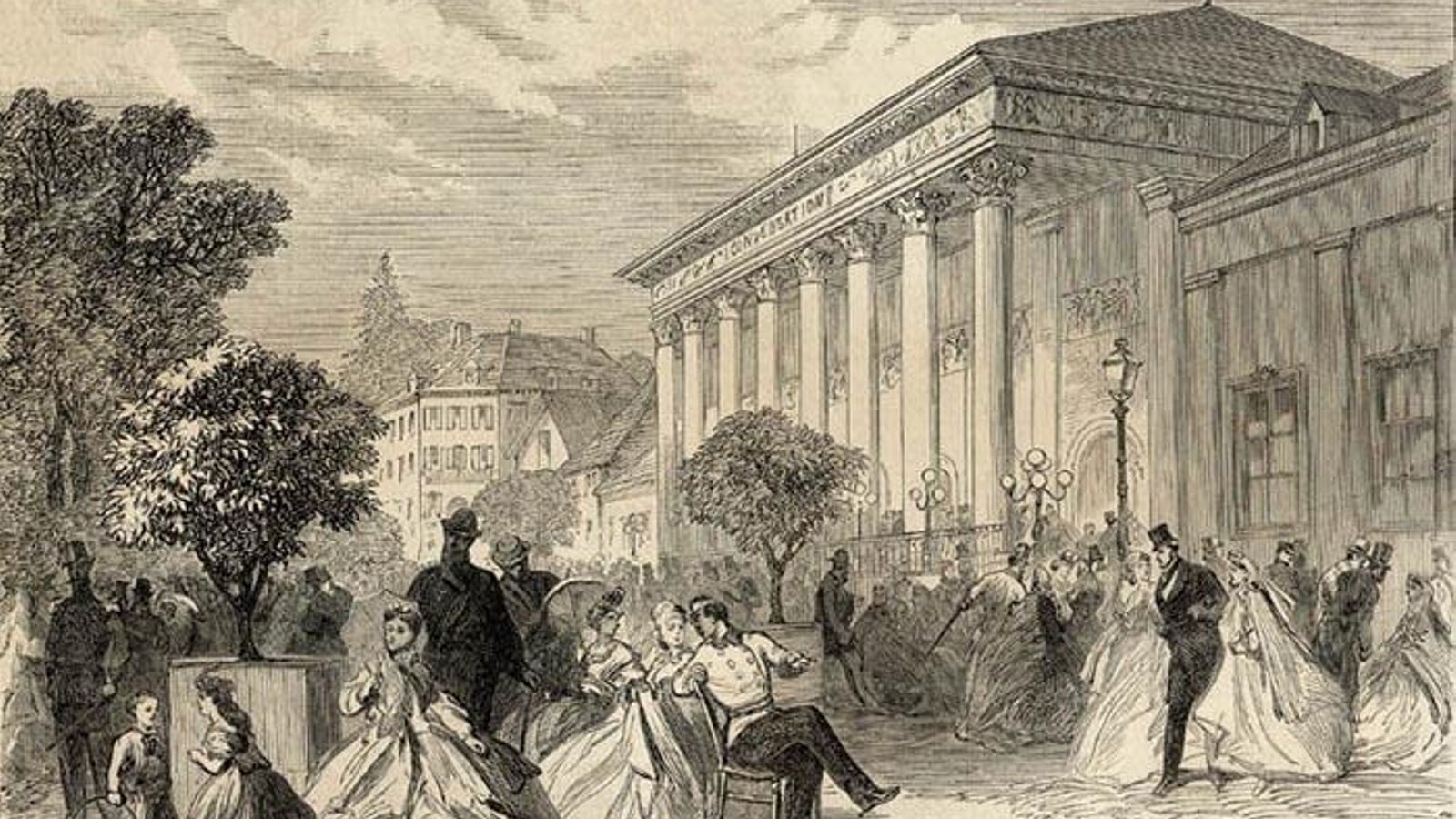 Baden-Baden, centro musical de primer orden  en la segunda mitad del siglo XIX