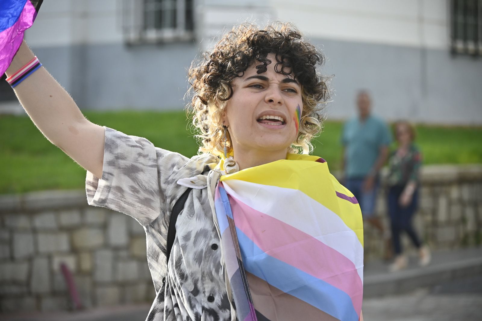 Las mejores imágenes de la manifestacióndel del Orgullo LGTBI en Huelva